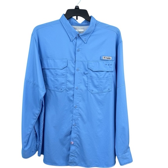 Men’s PFG Tamiami™ II Long Sleeve Shirt - Tall Columbia Brand - Picture 1 of 10